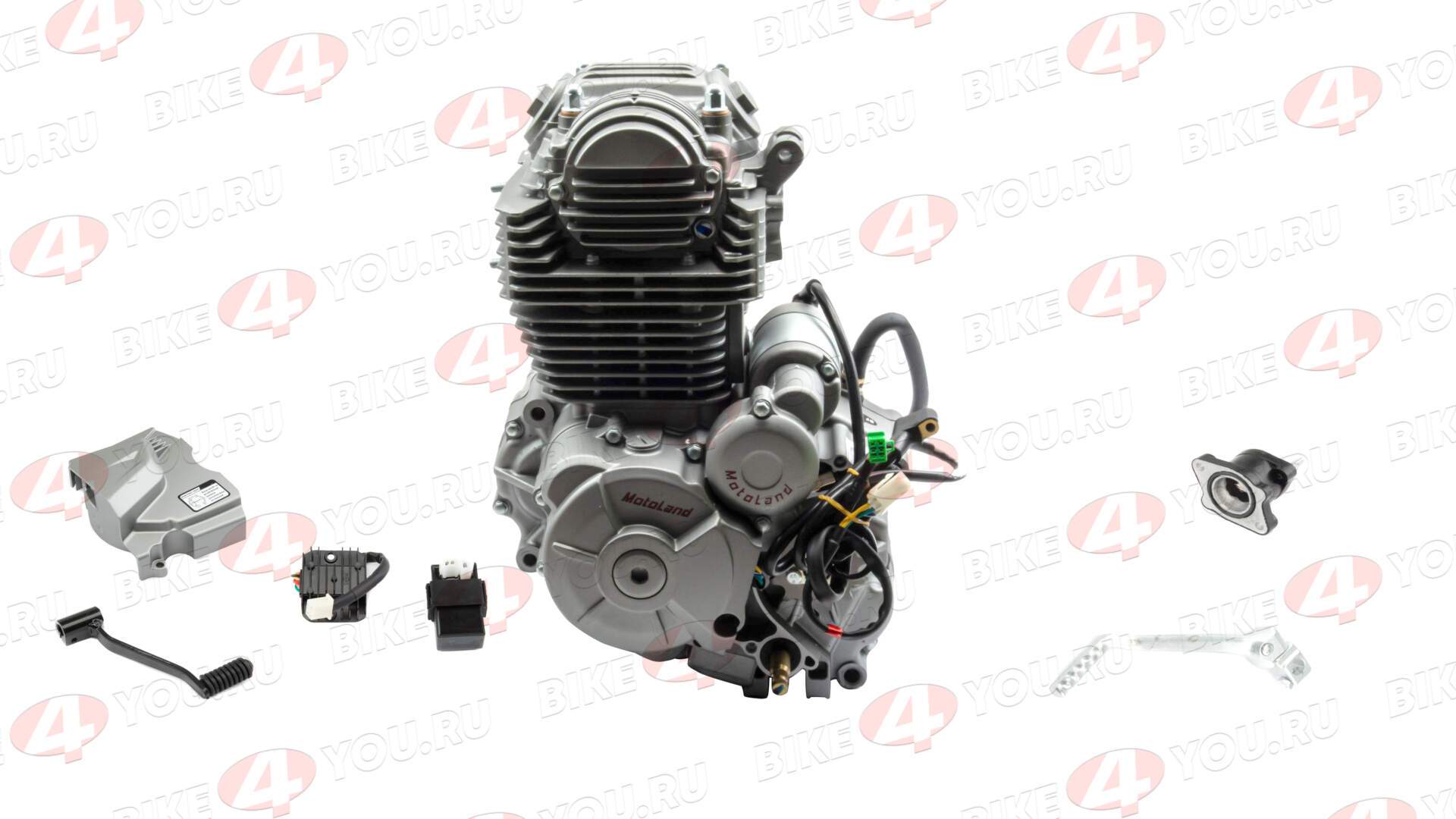 Двигатель 250см3 172FMM-5 (PR250 с балансиром) (полный комплект)