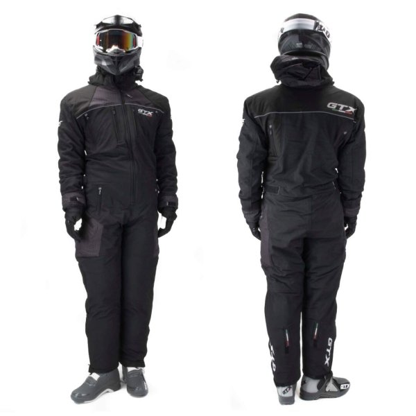 Комбинезон для снегохода GTX #4 black (текстиль) (XL)