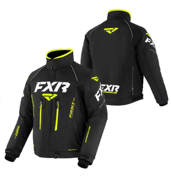 Куртка для снегохода FXR Adrenaline #1 black (текстиль) (S)