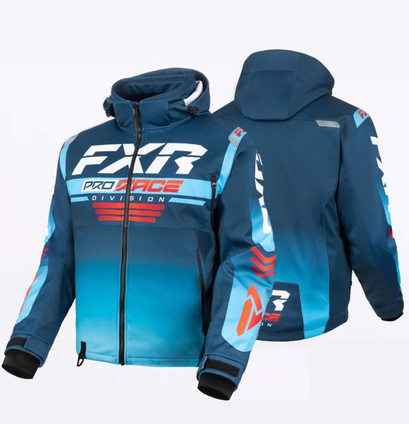 Куртка для снегохода FXR RRX #2 blue (текстиль) (XXXL)